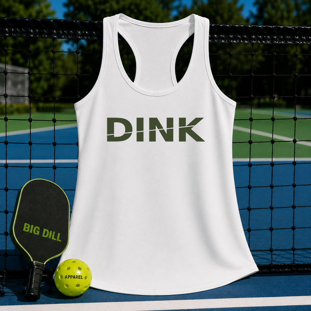 Pickleball Dink Racerback Tank