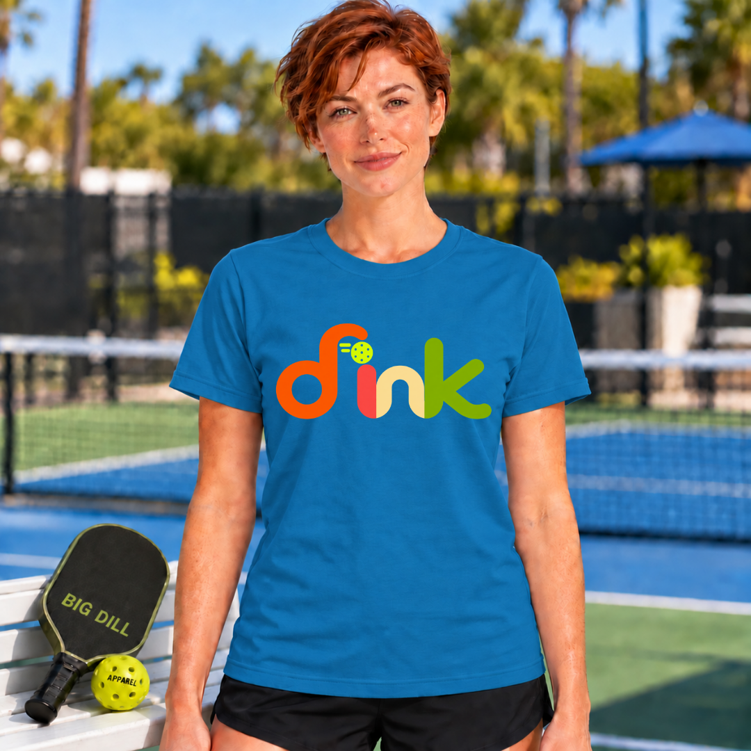 Colorful Dink Pickleball T-Shirt