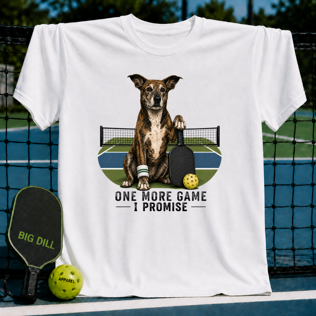 One More Game Promise Pickleball T-Shirt