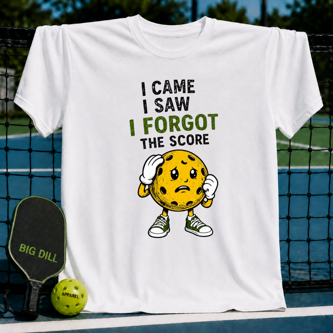 I Came I Saw I Forgot The Score T-Shirt