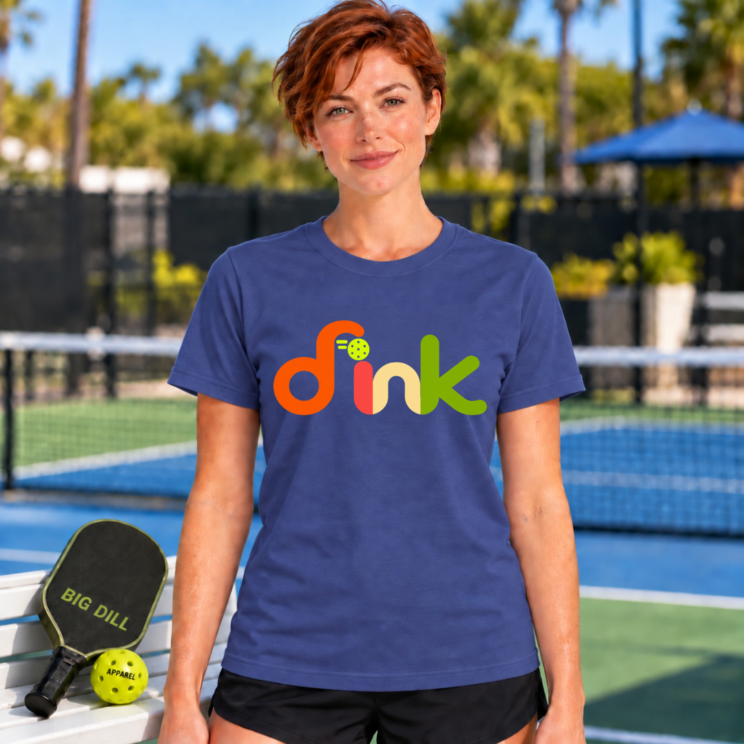 Colorful Dink Pickleball T-Shirt