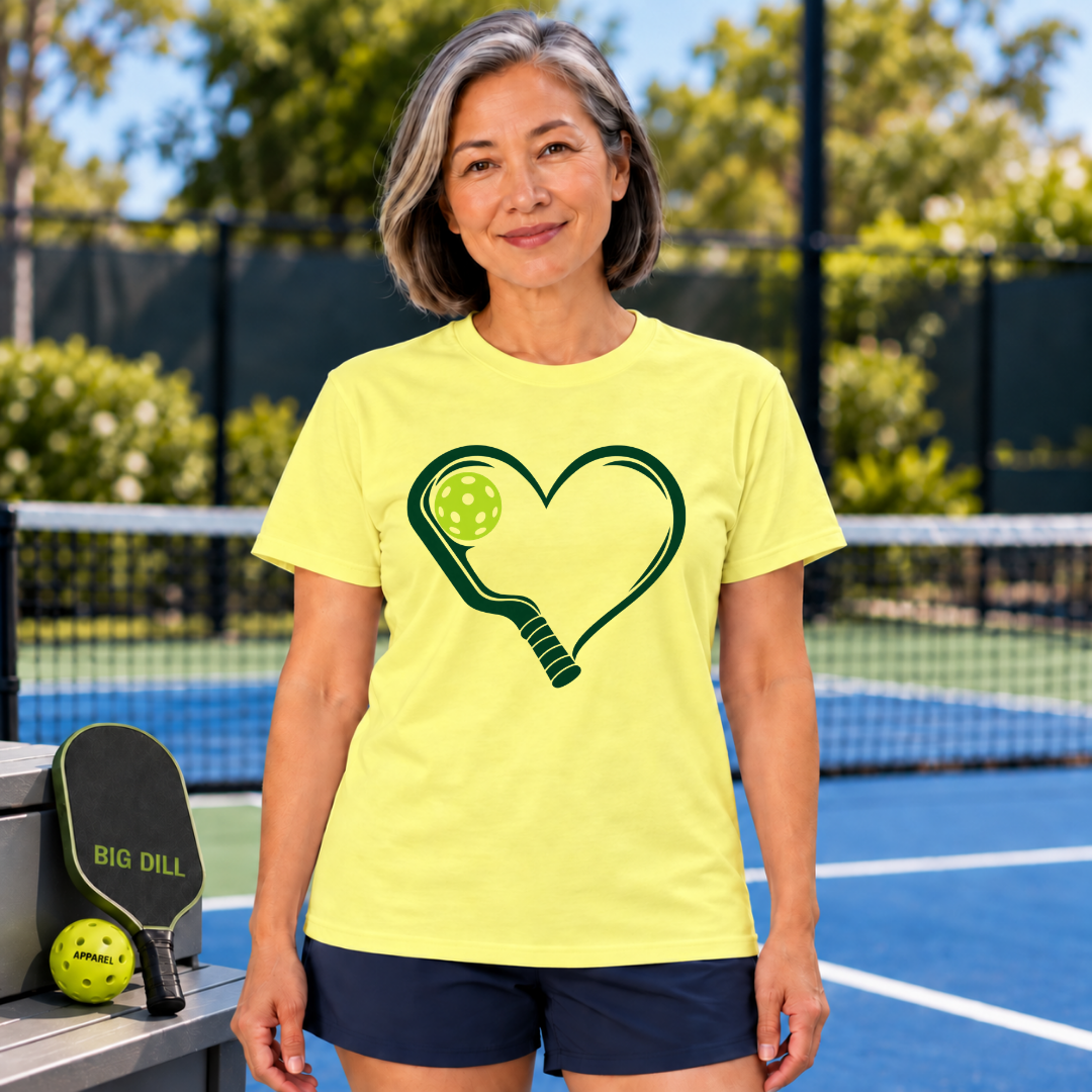 Pickleball Heart T-Shirt