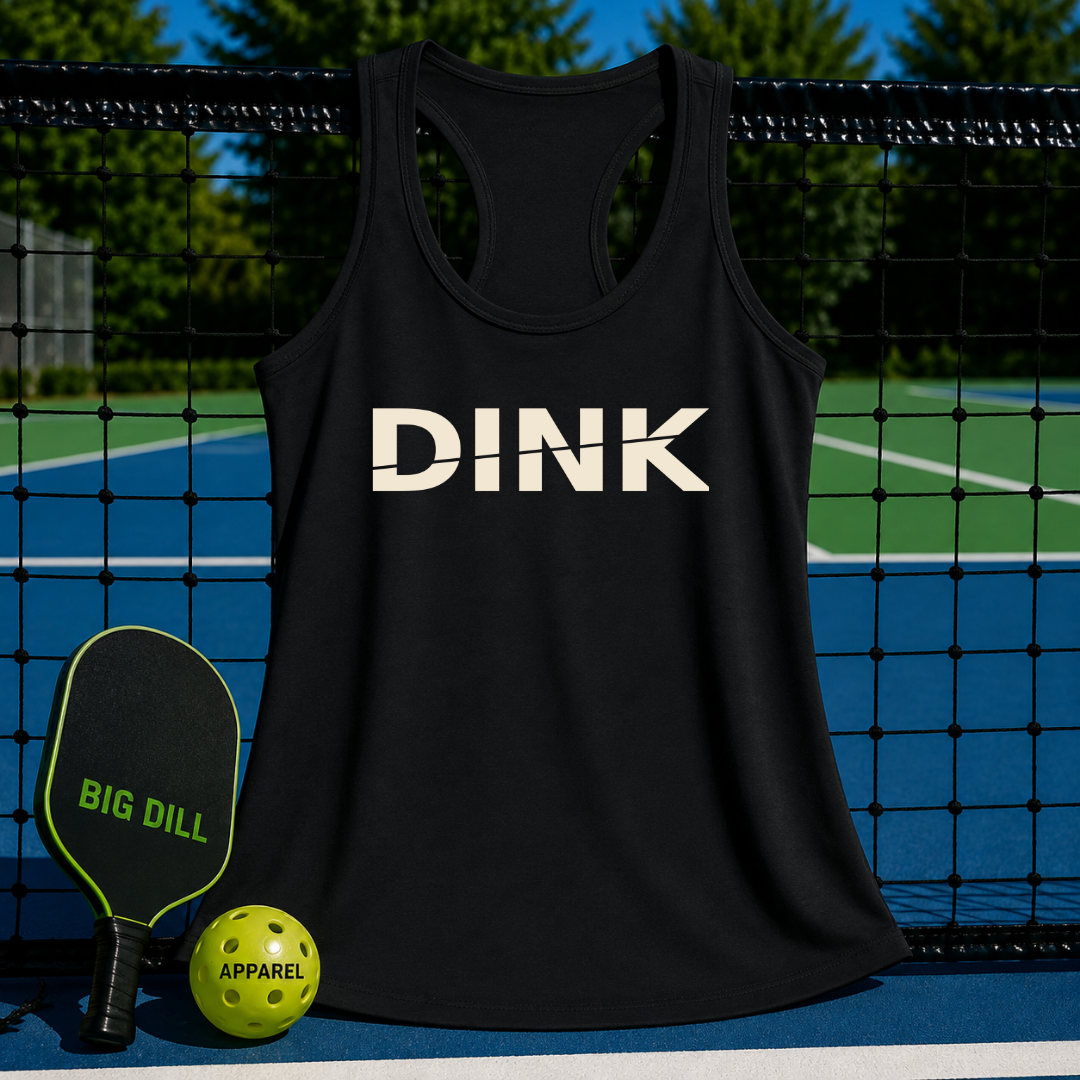 Pickleball Dink Racerback Tank