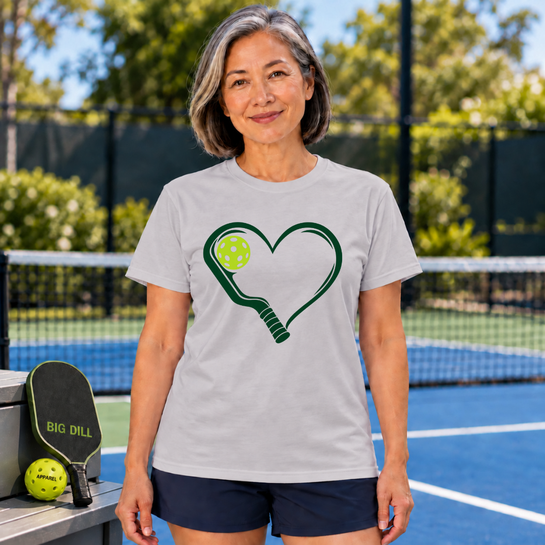 Pickleball Heart T-Shirt
