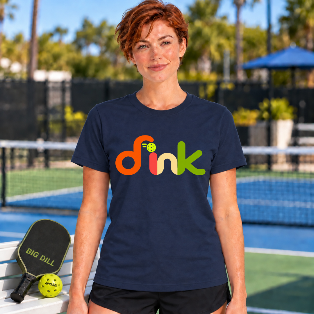 Colorful Dink Pickleball T-Shirt
