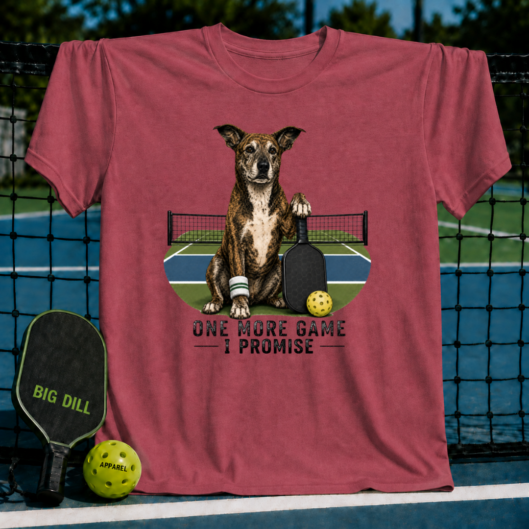 One More Game Promise Pickleball T-Shirt