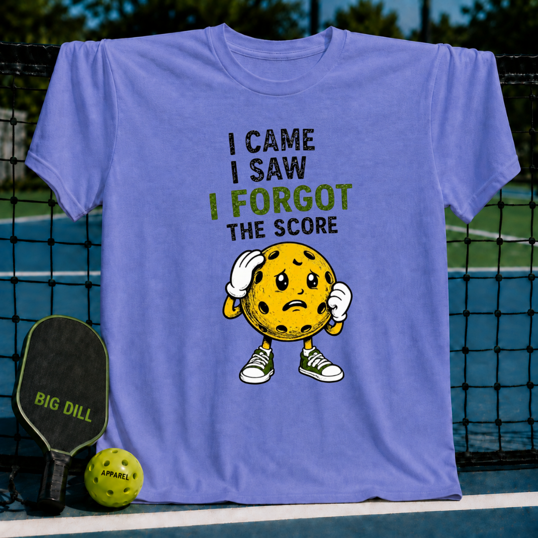 I Came I Saw I Forgot The Score T-Shirt