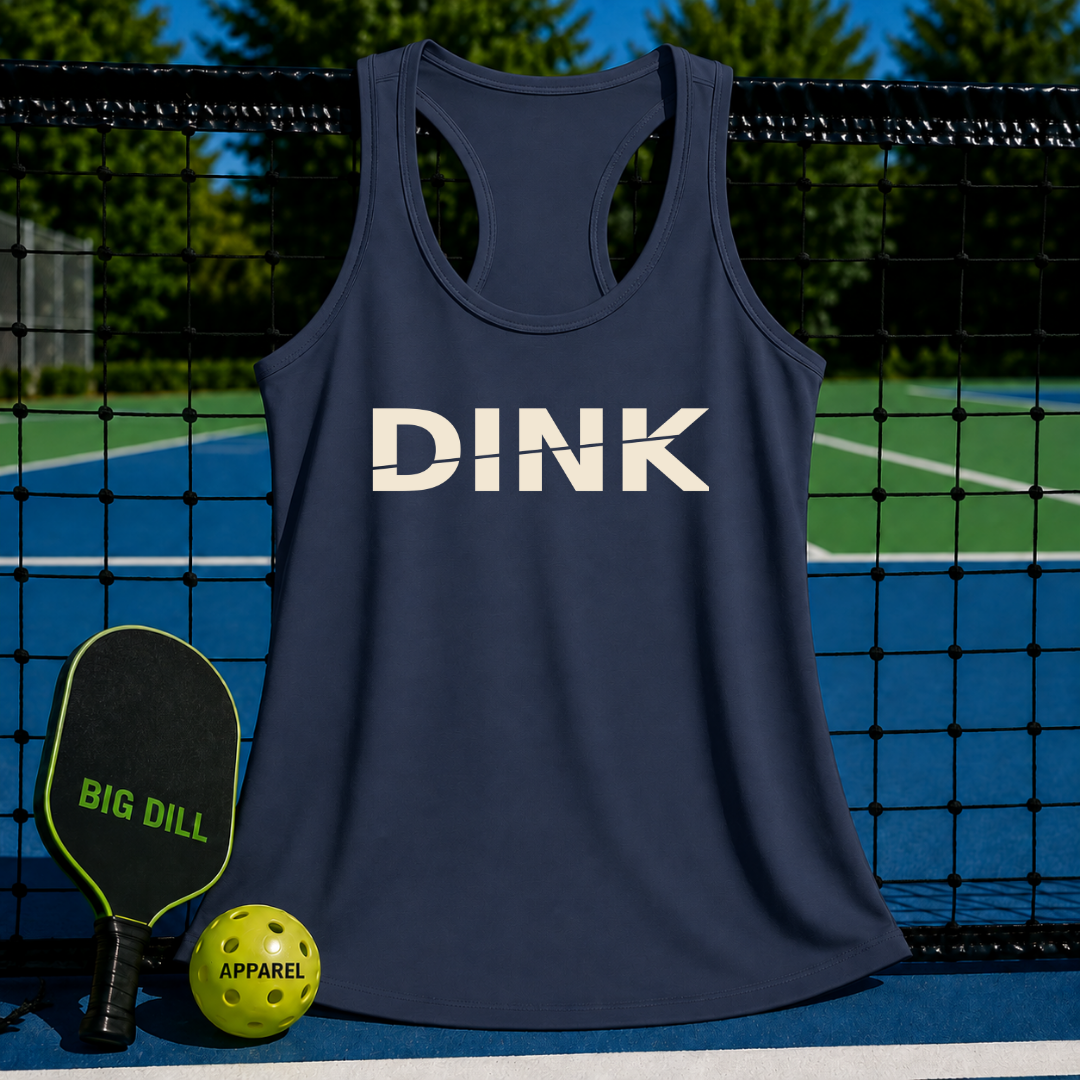 Pickleball Dink Racerback Tank