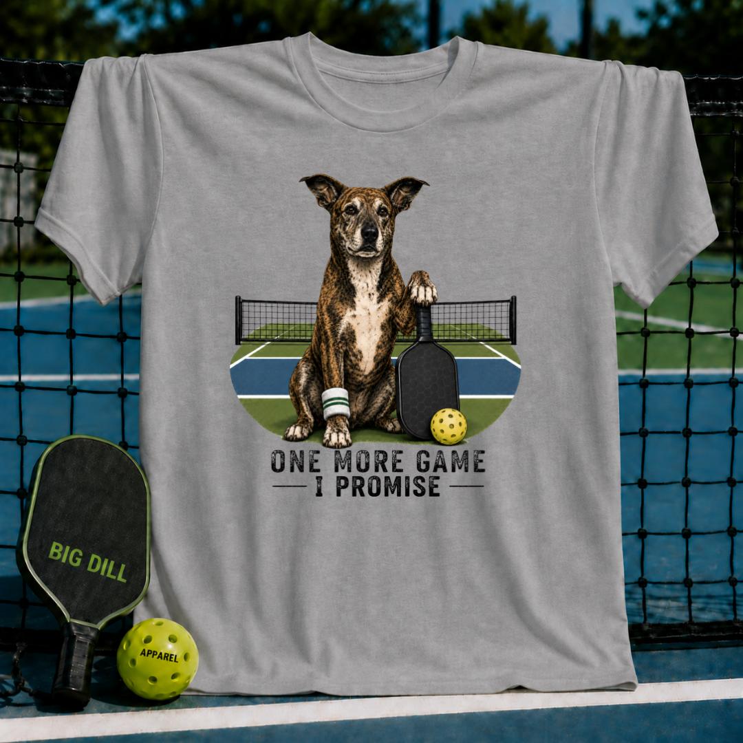 One More Game Promise Pickleball T-Shirt