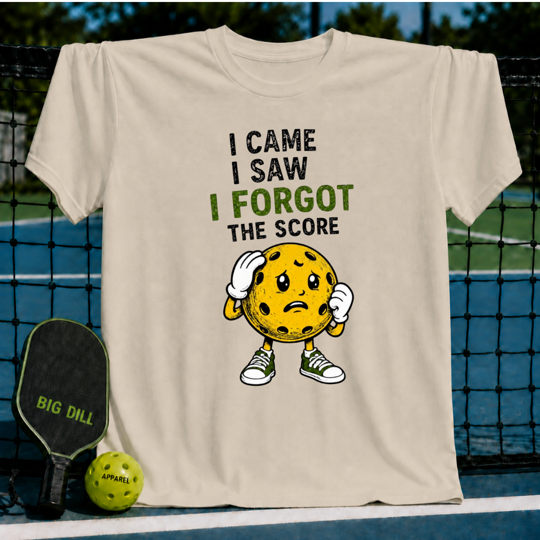 I Came I Saw I Forgot The Score T-Shirt