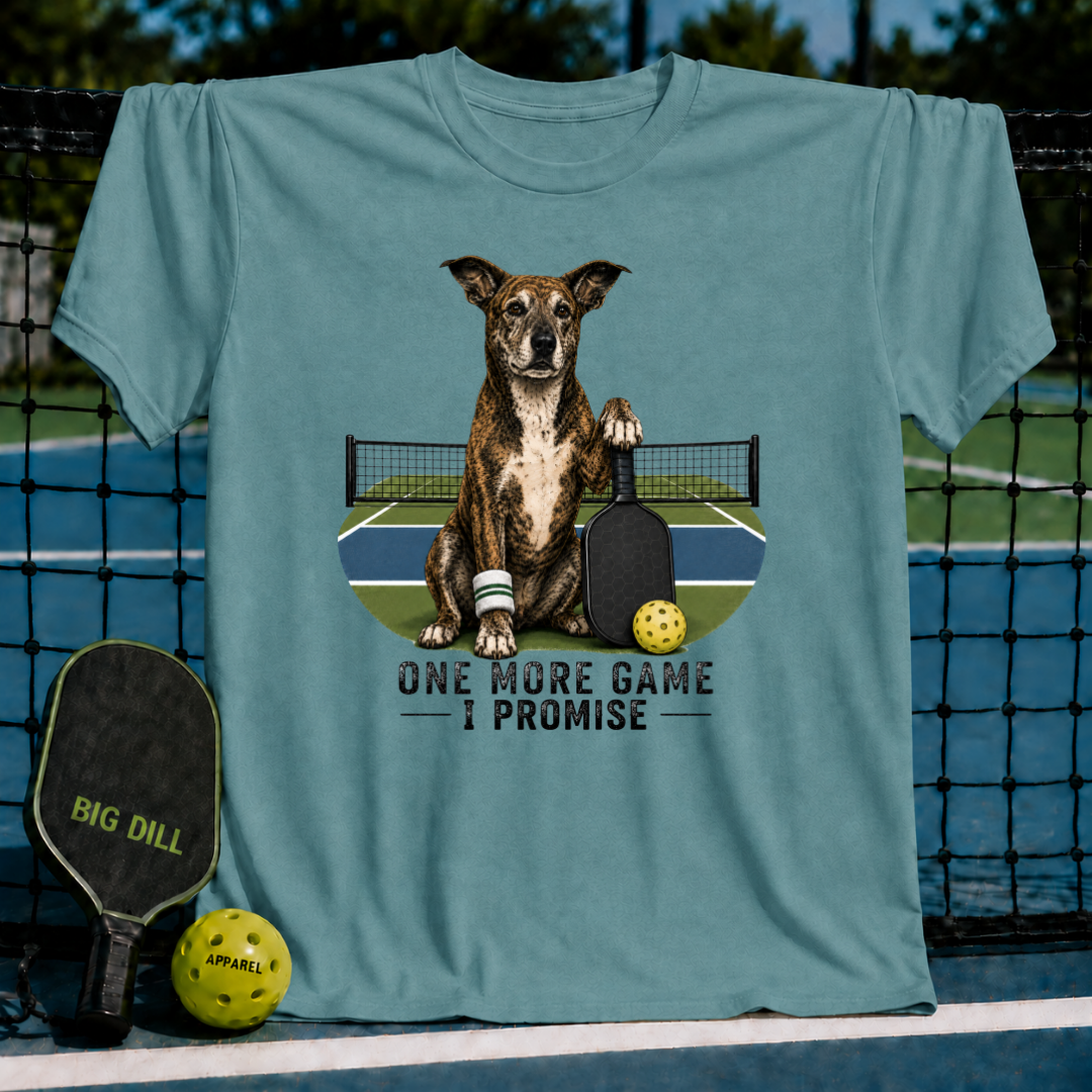 One More Game Promise Pickleball T-Shirt