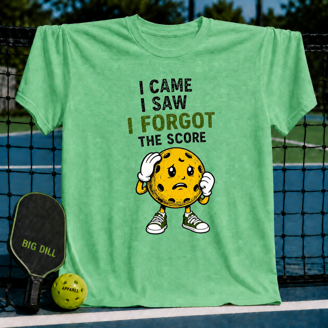 I Came I Saw I Forgot The Score T-Shirt