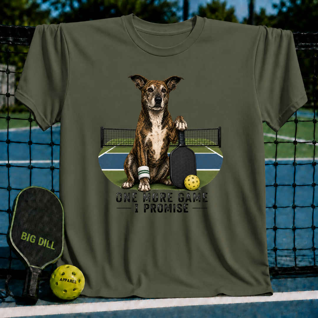 One More Game Promise Pickleball T-Shirt